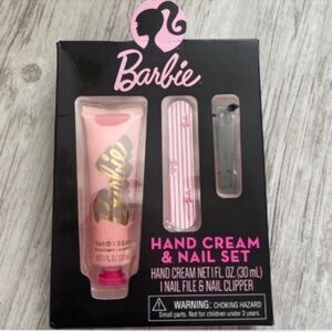 New Barbie hand cream and nail set